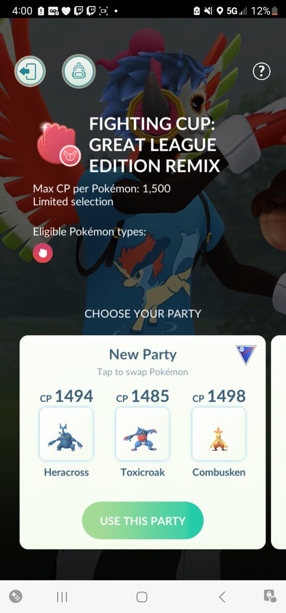 josephcup18's tweet photo. #FightingCup ๐โ๏ธ
#pokemonGo #GBL #TheWhiteLotus https://t.co/O1KYSNaqHJ