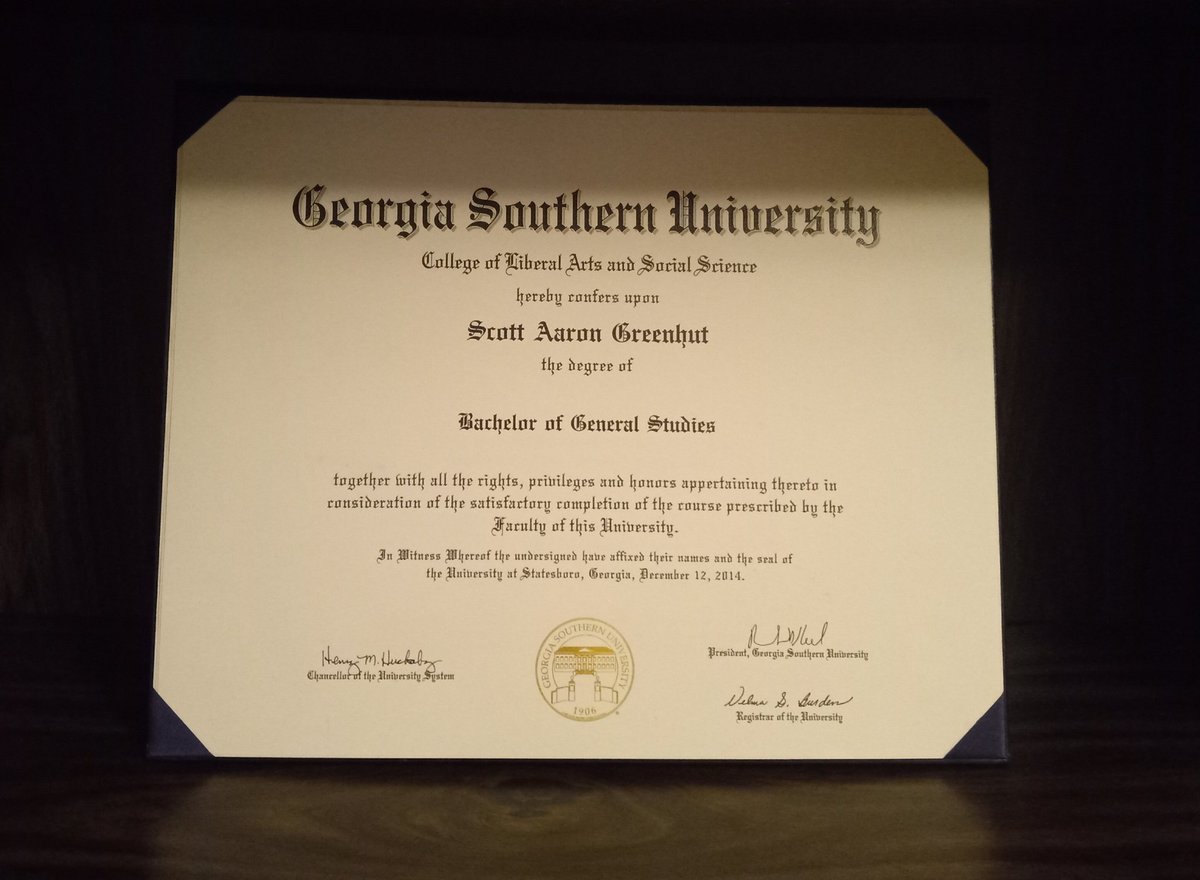 scott_inspires's tweet photo. It's been 8 years since I graduated with my Bachelor's Degree. If you know me and my story, then you know I struggled through college. It took me 10.5 years to get this! If you truly want something bad enough, you'll find a way; Otherwise, you'll find an excuse!
#PleaseJustStart https://t.co/MKBCMNTFHK