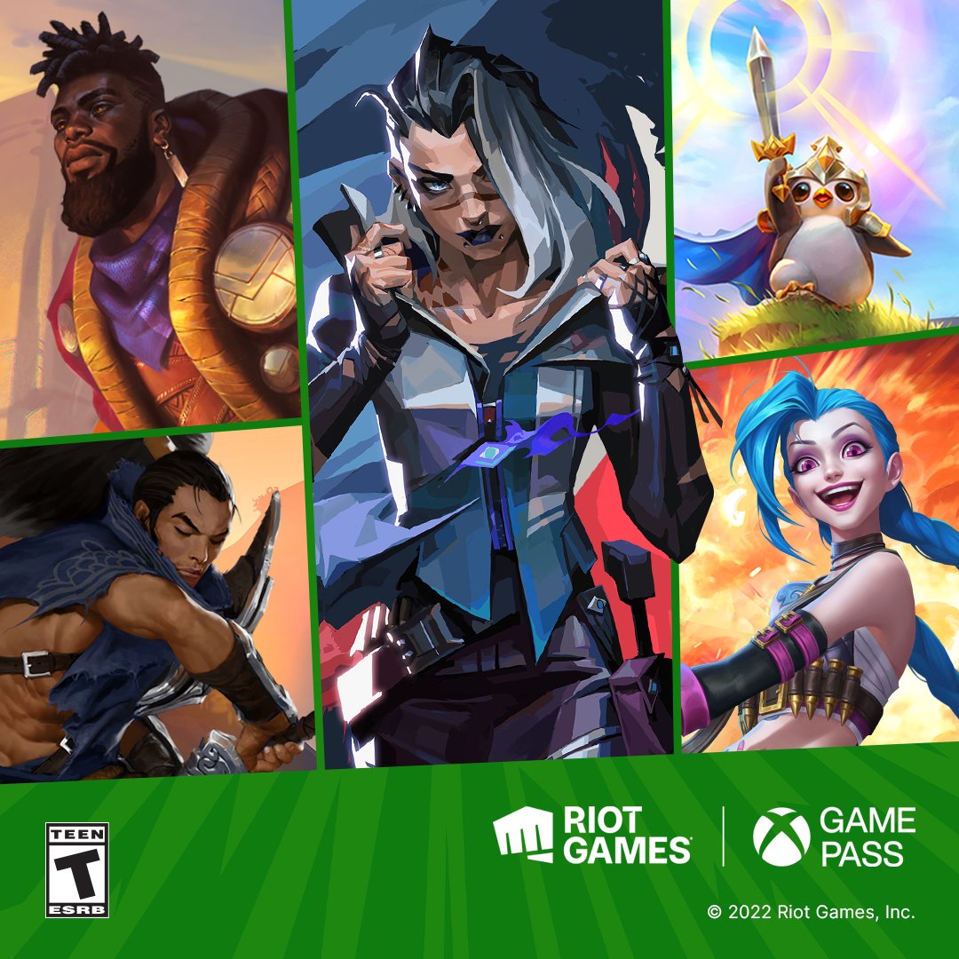 Riot Games titles are coming to Xbox Game Pass with all champions included