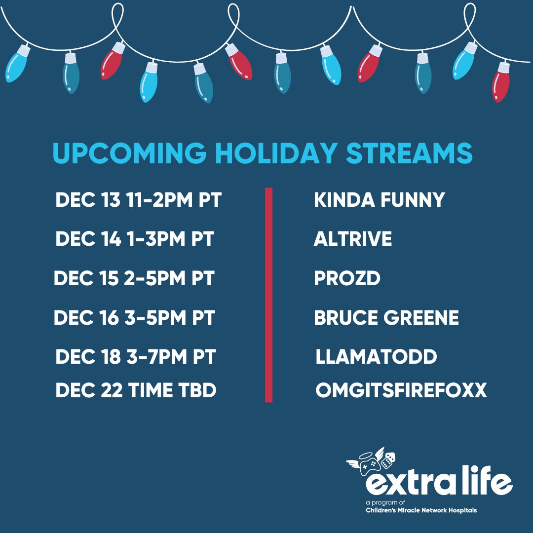 Extra Life on Twitter "With 2023 right around the corner, many Extra