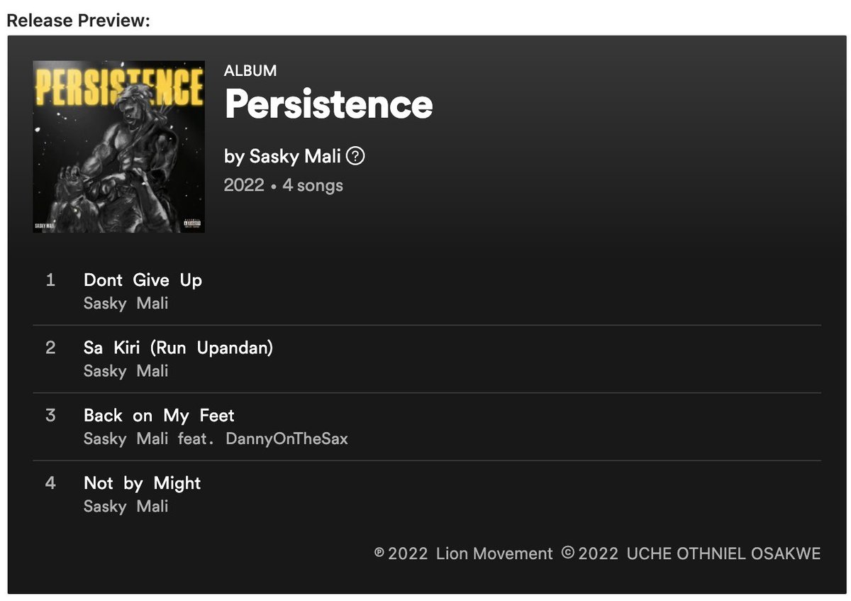 saskymalimusic's tweet photo. 4 days to go #PersistenceEP ⌛️ https://t.co/5C4uoCskhJ