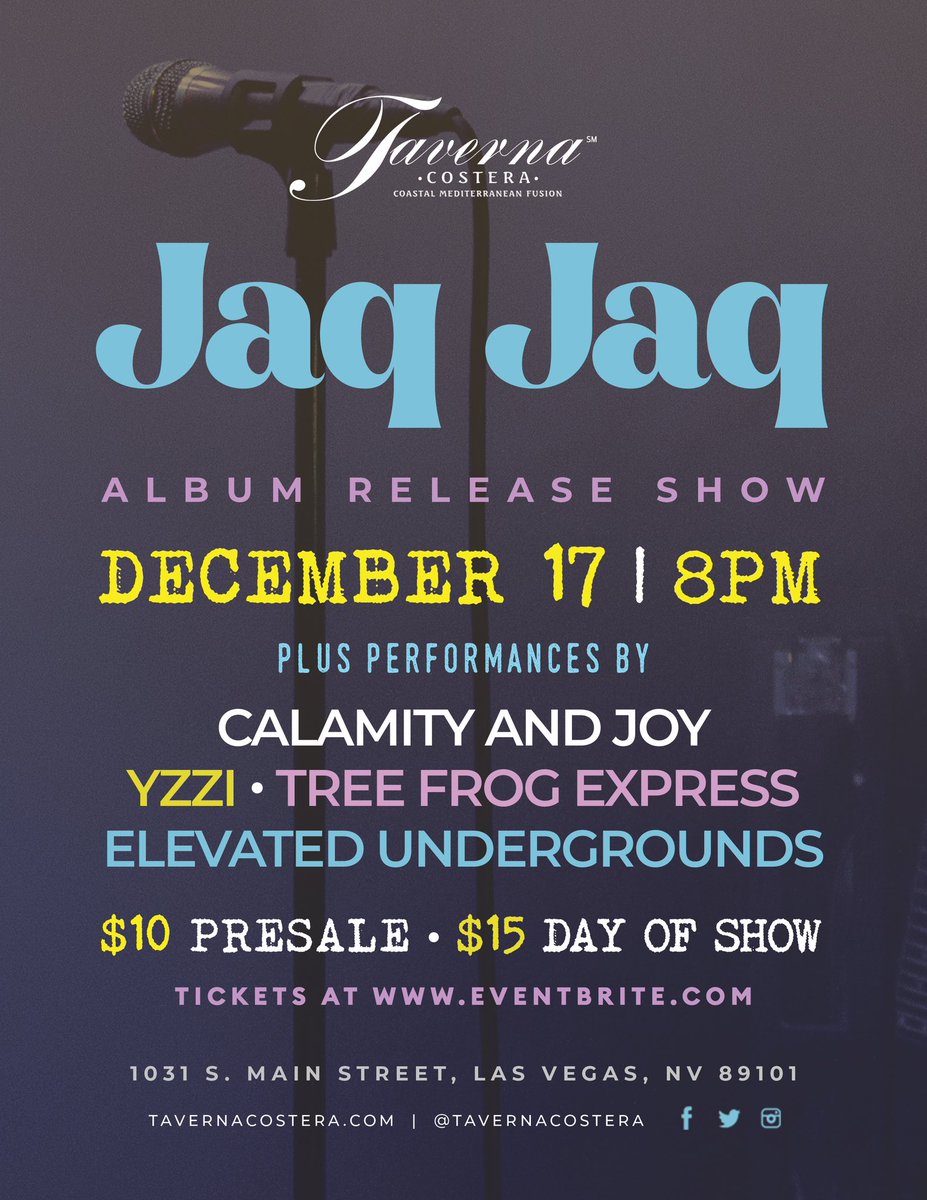 SATURDAY: Jaq Jaq album release show with Calamity and Joy (@calamityandjoy), Yzzi (<a href="/yzzilive/">Yzzi Live</a>), Tree Frog Express (<a href="/treefrogexpress/">Tree Frog Express</a>), and Elevated Undergrounds. Fire Sense 46k BTU high output heaters lit 🔥🔥🔥