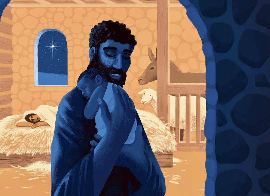 michaelfrost6's tweet image. When male pastors call on us to recover something called “biblical manhood” I suspect they're not thinking of the silent, loyal Joseph submitting himself humbly to his wife’s God-given calling. 

[Image by Matt Chinworth]