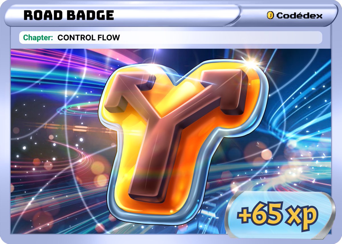 Raf4Luna's tweet image. I just earned the Road Badge on Codédex! 🛣  #Python #Codedex @codedex_io