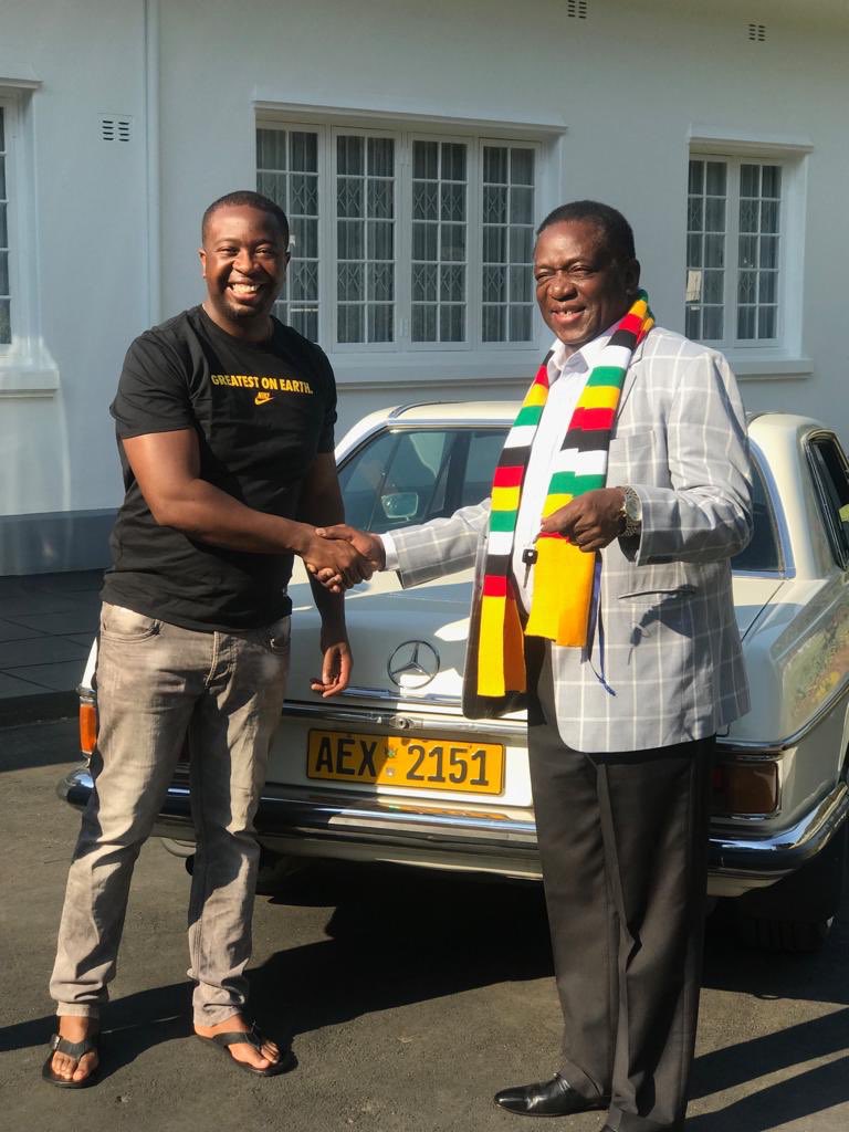 AfriBizJ's tweet photo. Breaking News 

Emmerson Jnr Son of #Zimabwe President @edmnangagwa placed on sanctions list 

In a statement US Secretary of State said the action was pursuant to E.O. 13391. https://t.co/czLkLatdLL