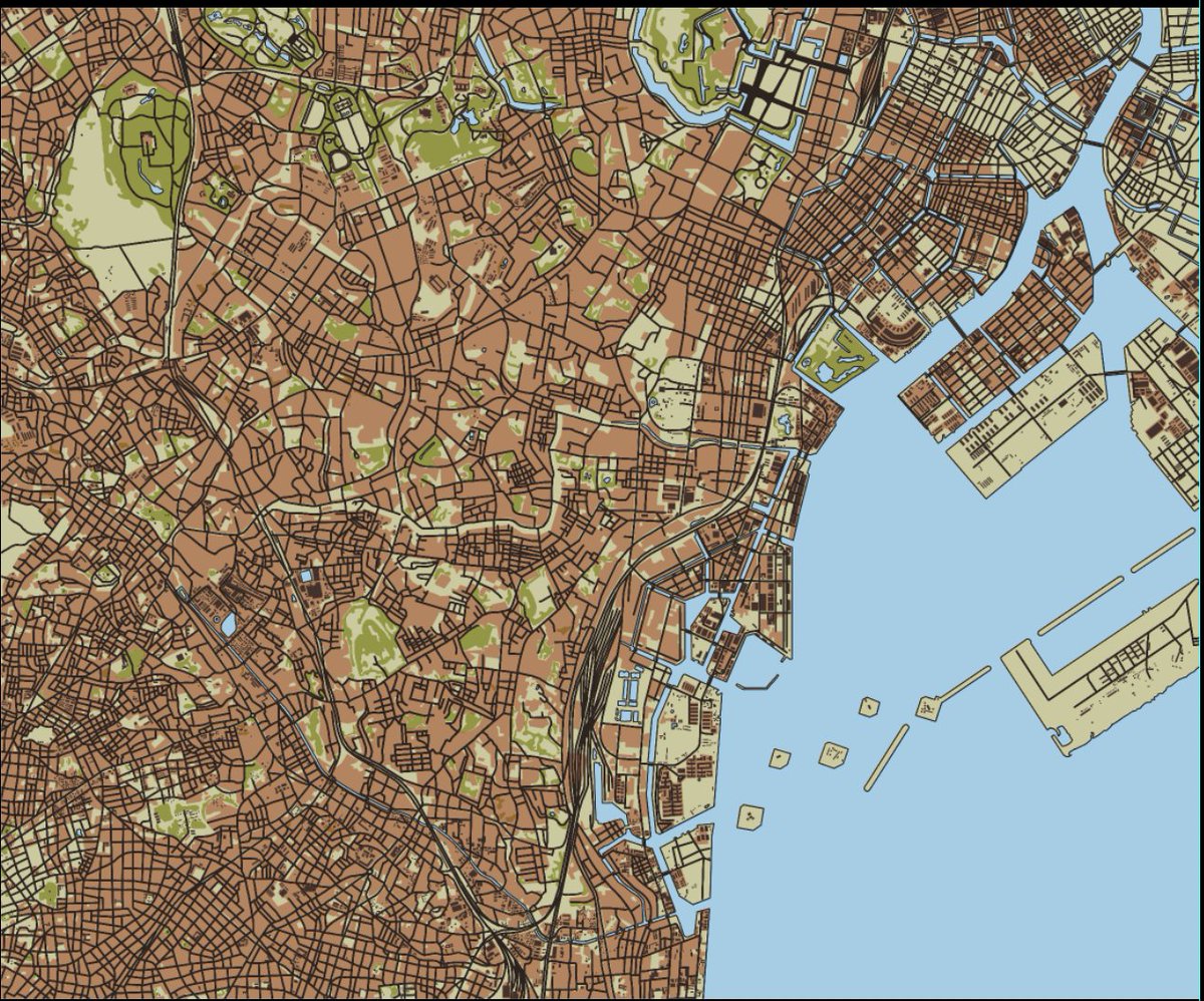 RadioCdrPacific's tweet photo. Tokyo map under development.

Read the map, commander.
It may happen that your infantry will come to fight in the narrow streets of the Japanese capital.

#RadioCommanderPacific #gamedev #strategy https://t.co/6Nmp40pdCr