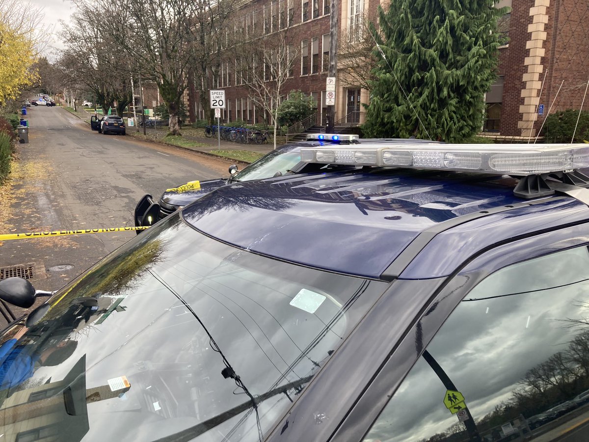Police Cleveland High School with what looks like bullet shells on the ground <a href="/KATUNews/">KATU News</a>