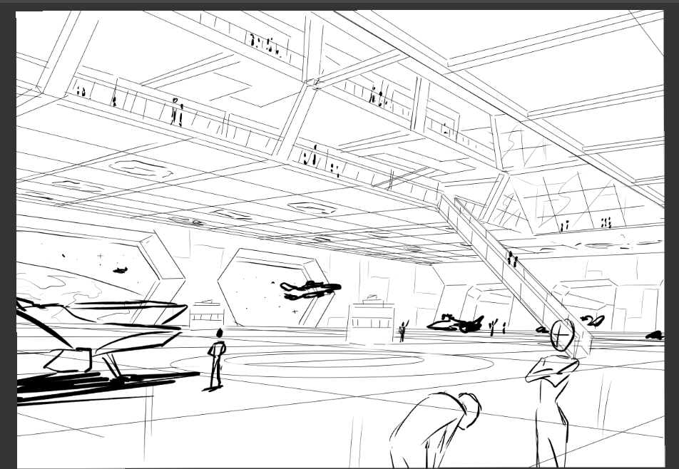 inhabitedworlds's tweet photo. Blast off into the unknown with Chronicles of the Inhabited Worlds! ✨
Here's a first look at one of the Cruiser ship hangars that will take our brave heroes on their journey across the stars 💫 #COIW https://t.co/hi06jGmY9G