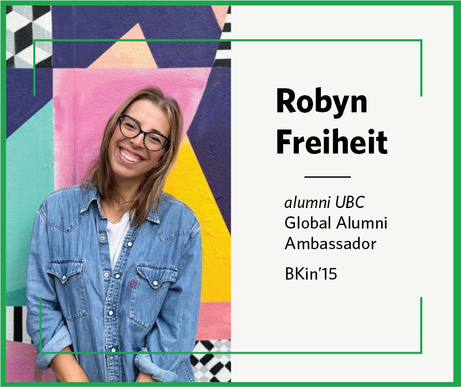Check out <a href="/UBCMagazine/">The University of British Columbia Magazine</a>'s feature on #KINalumni Robyn Freiheit (BKin'15), and her experience living and working in Porto, Portugal as a freelance marketing, communications &amp; project management specialist.

Read more: bit.ly/3HvA0Jm