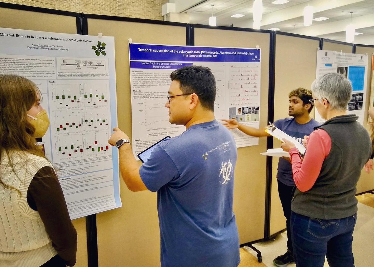 Hofstra Biology (@hofstrabiology) on Twitter photo Congratulations to the 25 Biology students who presented their final research posters today at Undergraduate Research Day! Biology students presented a total of 16 posters, more than any other department <a href="/HofstraU/">Hofstra University</a>. Congratulations to you all! Congratulations to the 25 Biology students who presented their final research posters today at Undergraduate Research Day! Biology students presented a total of 16 posters, more than any other department <a href="/HofstraU/">Hofstra University</a>. Congratulations to you all!