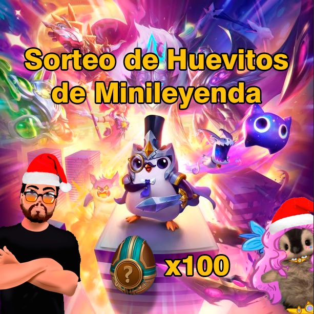 🎅🏻Sorteo de 🥚 por Navidad Gracias a Riot! #LPP 🎅🏻

Pasos para participar:
-Seguirme
-Seguir a @Aquaa_ria 
-Darle Like ❤️ y RT 🔁 a la publicación.

-Etiquetar a un amig@ (mientras más más probabilidad de ganar)

Los ganadores serán anunciados el 27 de Dic‼️

Suerte a tod@s 🥳🥳