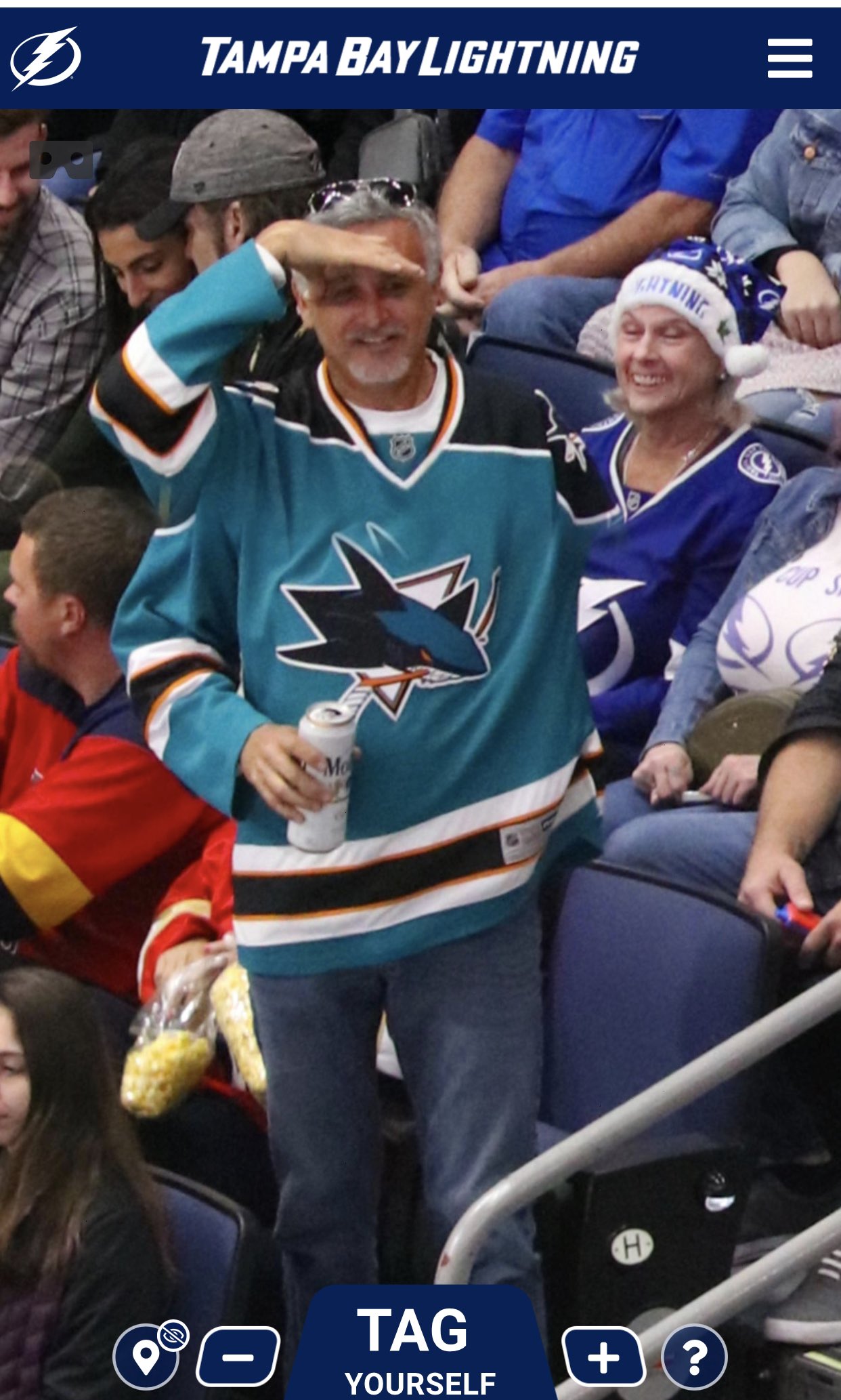 Tampa Bay Lightning on Twitter "Caught ya in 4K. 📸 Find yourself in