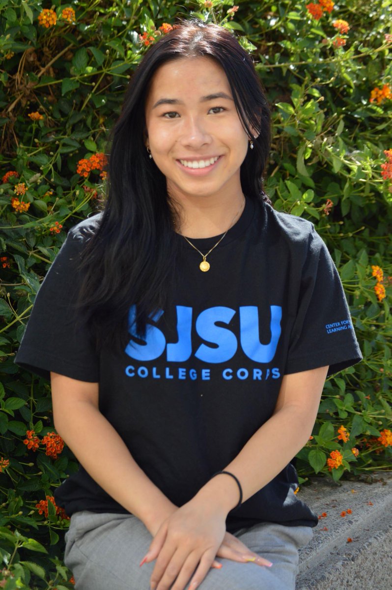 Welcome back @sjsu College Corps Fellow, Jessica Chen,  3rd year Business MIS major & Interaction Design minor. She returned because she believes this program provides underserved students in her community an opportunity to grow. 
@calvolunteers #CaliforniansForAllCollegeCorps