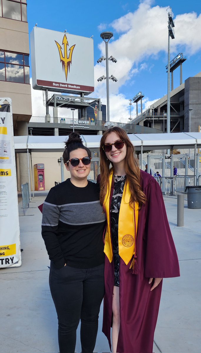 CharityDF's tweet photo. Congratulations,  @madisonfish on your graduation! #asugrad
https://t.co/xDeW2UW4qE https://t.co/kr8gqpGdjJ