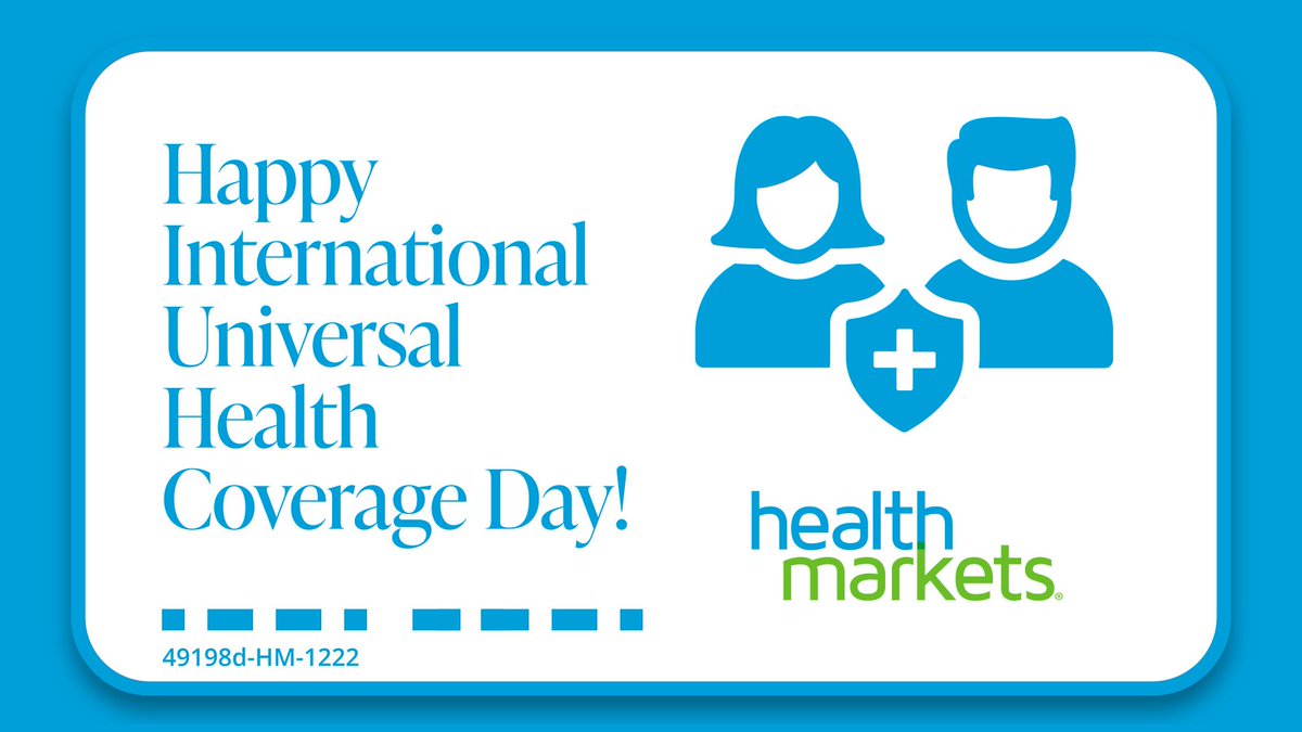 Today recognizes the UN resolution calling for affordable, quality healthcare for all. ACA open enrollment closes soon, so visit HealthMarkets.com to find an insurance plan for you. #WHO #UNICEF #ACA #healthcare