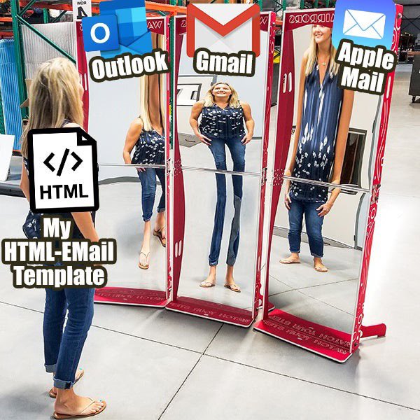 LeahTCodes's tweet photo. Saw this on Reddit. This sums up what it’s like doing email development 😂 https://t.co/zjI2mTy7o8