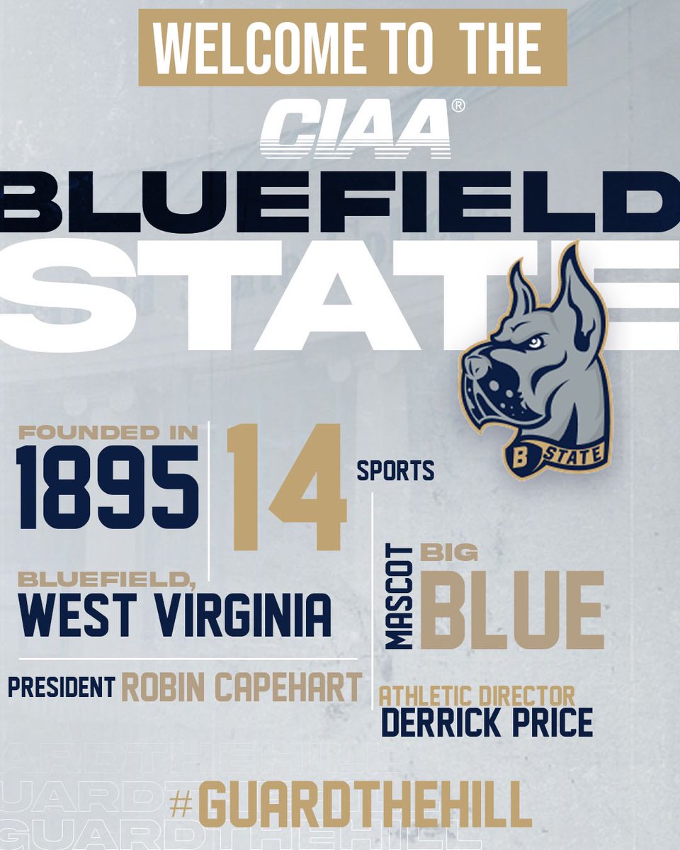 Welcome to the CIAA Family, Bluefield State‼️🎉

📄 fal.cn/3unc7