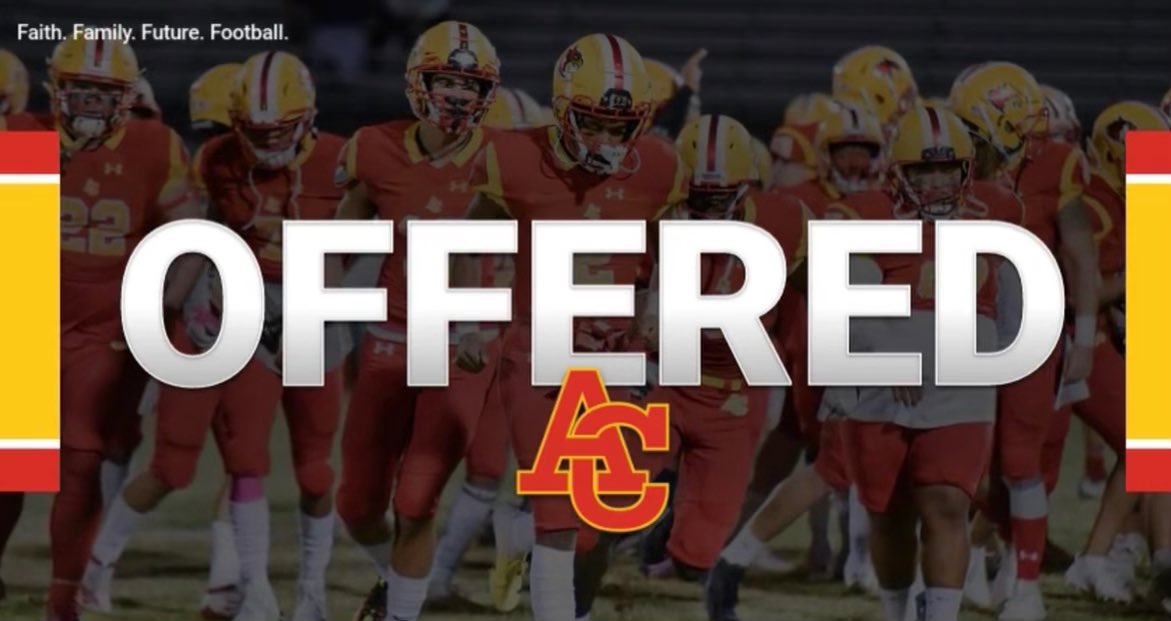 Blessed to receive an offer from @ACUFootball1