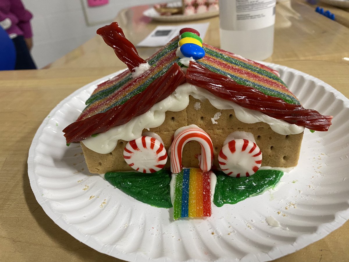 Edible STEM in Algebra 1 Honors today. The classes designed and constructed gingerbread houses based on the slope of roof assigned to them. The final products were amazing! <a href="/LewisSplewis/">Stacey Lewis</a> <a href="/aewells71/">Aimee Wells</a> <a href="/IMSEagles/">Independence Eagles</a> <a href="/VBGifted/">VBCPS Office of Gifted Programs</a>