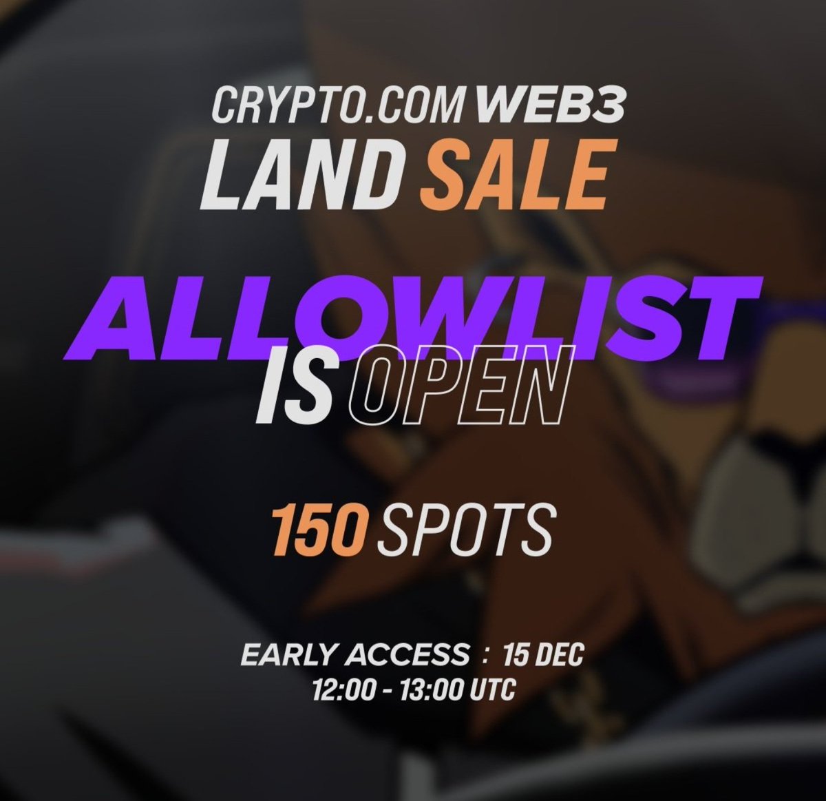 MadHareSociety's tweet photo. Las chance #giveaway 25 Allowlist for @LoadedLions_CDC Land Sale. 
👍🔁 follow @MadHareSociety @ElRealGenius 
🐰 Drawing ends at 7 PM EST 

Check https://t.co/6UVaO89p1W for more info.
#TheFirstFrontierAllowlist https://t.co/xS2WkEYxNR