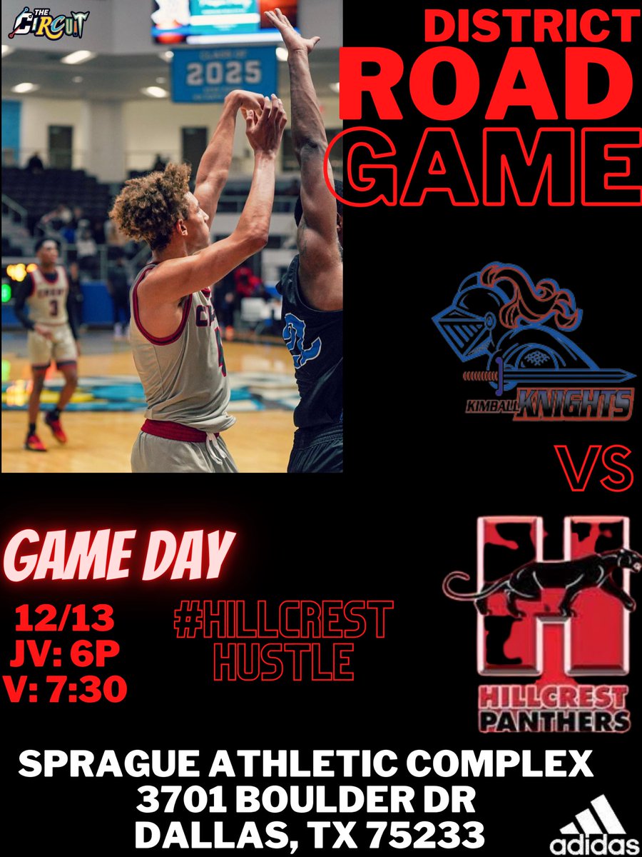 We’re back in action tomorrow vs. Kimball #HillcrestHustle