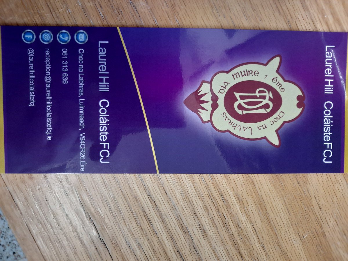 Laurel Hill Coláiste tweet media