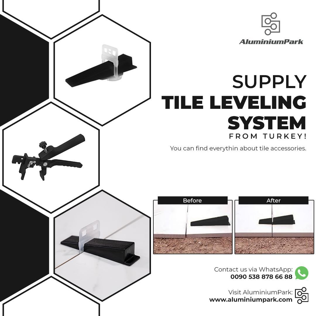Aluminiumpark's tweet photo. https://t.co/l9gH3OMotR
Tile leveling system clips and wedges
#tiles #tilingtools #buildingmaterials #madeinTürkiye #b2b #supplier
#wholesale #business #clips #tilecontractors #tiledistributors https://t.co/pNK2Sx09C1