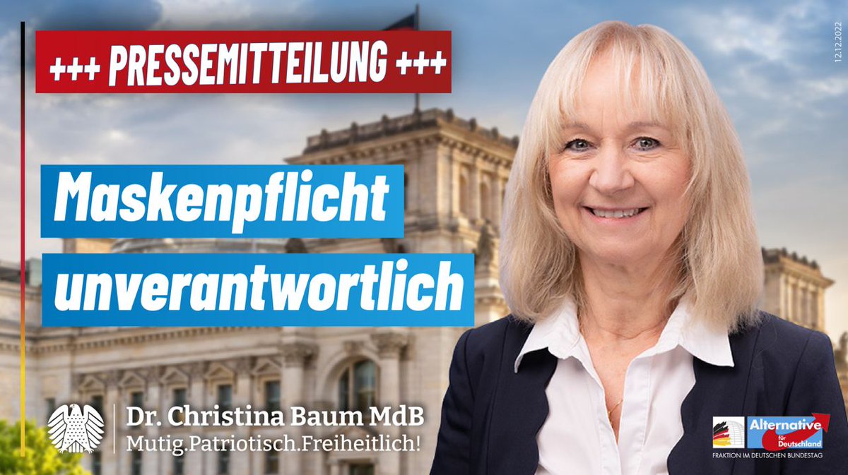DrChristinaBaum's tweet photo. #Maskenpflicht unverantwortlich! Wegen der Masken sind die #Immunsysteme der Kinder und der Eltern nicht trainiert worden. Eine Rückkehr zur Maskenpflicht ist unverantwortlich!
https://t.co/o75431j2Ka
https://t.co/xTOcHDY4ff https://t.co/s4c941kHIM