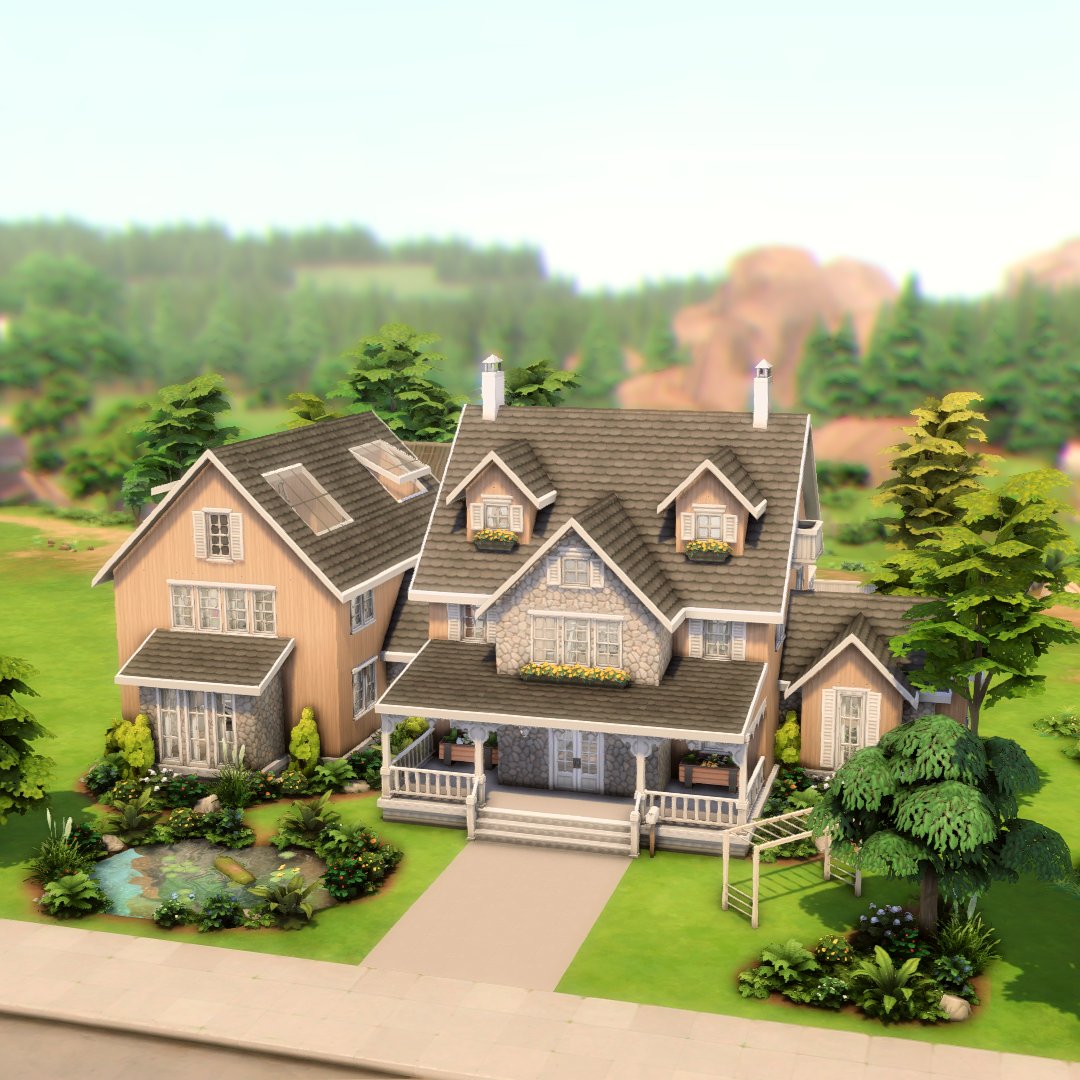 itsmelaniedrake's tweet photo. Generations Family Home

- Base Game Only - 

ID: Melanieee_Drake
Instagram: MelanieDrake_YT

#TheSims4 #SimsCreatorsCommunity #ShowUsYourBuilds #thesimmerssquad #somesimlishbuild https://t.co/BjJ4ZPWF1c