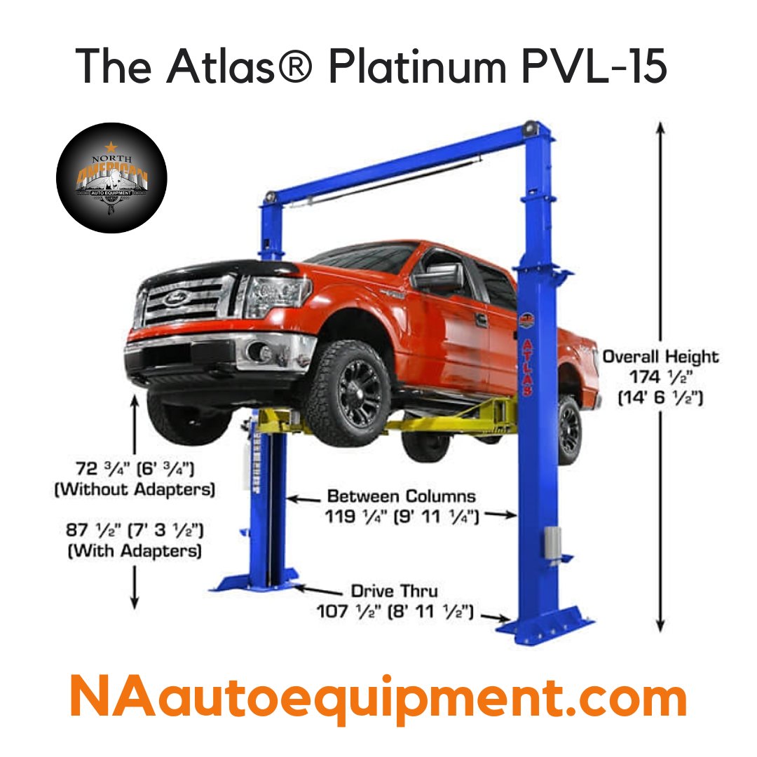 NAautoequipment's tweet photo. The Atlasยฎ Platinum PVL-15 ๐๐๐
Info: https://t.co/5OC1hq5Hwq
#Christmasgiftidea #Atlaslift #autolift #2postlift #twopostlift #powermachine #autogarage #commercialgarage #garageequipment #garagegoals #autoliftdelivery #autoliftinstallation #Universalift #NAautoequipment https://t.co/8DnxpXdppa