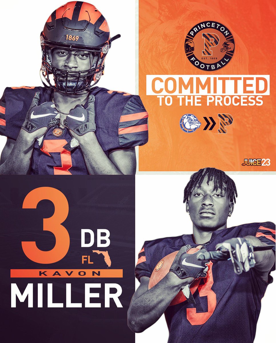 Kavon “Shakespeare✍️” Miller (@kavonmiller) on Twitter photo After a great official visit, I would like to announce my commitment to the process at Princeton University!! <a href="/Bolles_Football/">Bolles Football</a> <a href="/DeshawnBrownInc/">Deshawn Brown</a> <a href="/coachehenderson/">EJ Henderson</a> <a href="/CoachBobSurace/">Bob Surace '90</a> <a href="/PrincetonFTBL/">Princeton Football</a> After a great official visit, I would like to announce my commitment to the process at Princeton University!! <a href="/Bolles_Football/">Bolles Football</a> <a href="/DeshawnBrownInc/">Deshawn Brown</a> <a href="/coachehenderson/">EJ Henderson</a> <a href="/CoachBobSurace/">Bob Surace '90</a> <a href="/PrincetonFTBL/">Princeton Football</a>