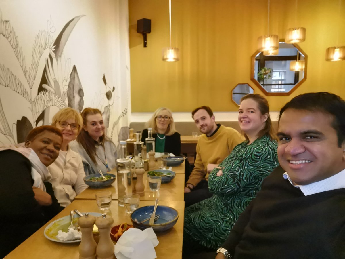 So thrilled to join the <a href="/PlanUK/">Plan International UK</a>  team for lunch on the day 1. <a href="/rose_girlpower/">Rose Caldwell</a>