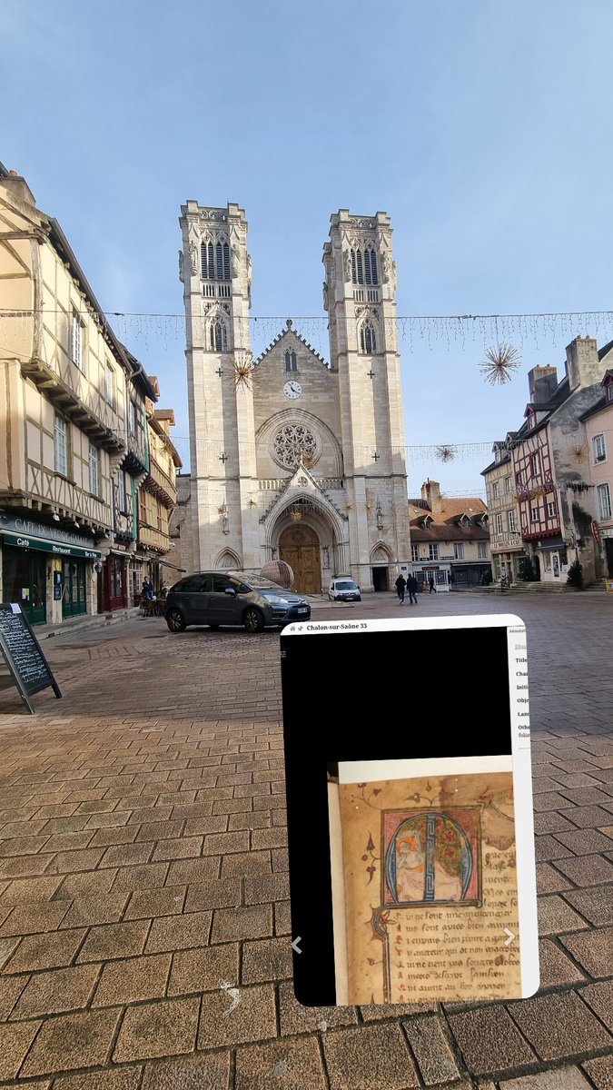 Coming to Chalon-sur-Saone and remembering coming to pick up the Ms 33 manuscript, Roman de la Rose, to be digitized in the <a href="/jhudlmm/">Digital Library of Medieval Manuscripts</a> and in <a href="/GallicaBnF/">Gallica BnF</a> thx to <a href="/MellonFdn/">Mellon Foundation</a> &amp;  <a href="/sgn_58/">Stephen G Nichols</a>