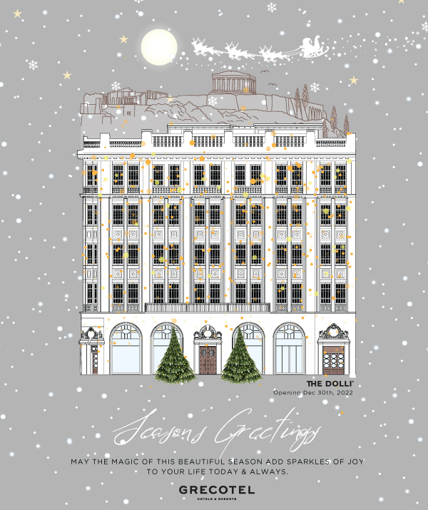 Seasons Greetings from our family to yours!

#SeasonsGreetings #Grecotel #TheDolli #Acropolis