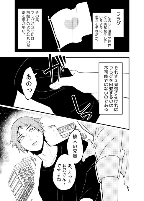 絶対フラグの立つ世界vs絶対BLになりたくない男 再掲 1/3 