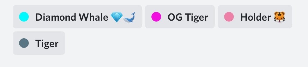 keithymc8818's tweet image. These roles speak for themselves I highly recommend @AikoSociety and @OG_Ape_Club and @BeATigerNFT i don't whale into shit projects 👊🤝✍🎓🔥 #aikobeanz #ogapes #beatiger