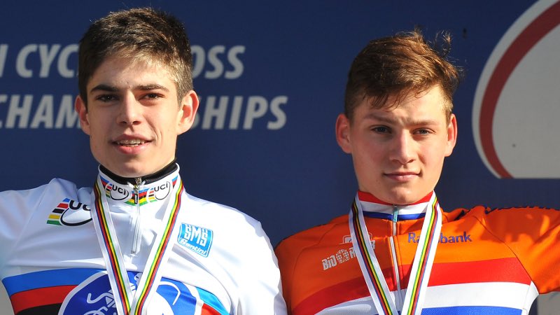 Since 🇧🇪 Van Aert &amp; 🇳🇱 Van der Poel turned pro, they raced 1️⃣3️⃣0️⃣ times together.

Only 1️⃣1️⃣ times, someone else (not Wout or Mathieu) has won the race.

#CXWorldCup 

(Source: <a href="/cyclocross24/">Cyclocross24.com</a>)