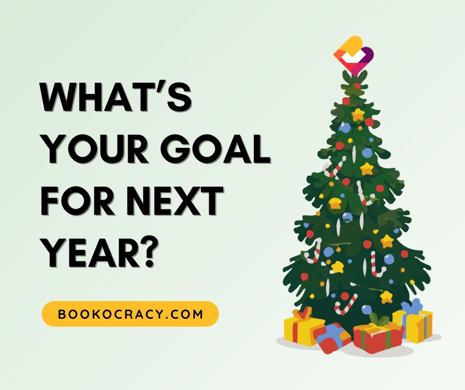 bookocracy's tweet photo. For all the writers and authors: As new year approaches, what is your goal for 2023? #BookOcracy #WritingCommnunity #Writers #NewYear2023 #Goals https://t.co/wQoendiq8q