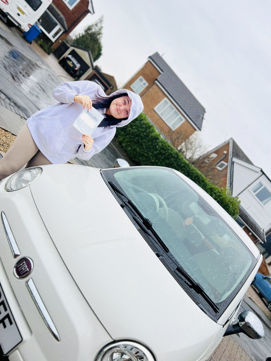 sfox2003's tweet photo. This morning my little girl passed her driving test, I couldn’t be prouder! 🥰 #proud #passed #drivingtest https://t.co/b1D43X4vNB