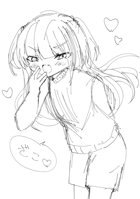 うちの男の娘たちで、新しいペンの練習…🖋 