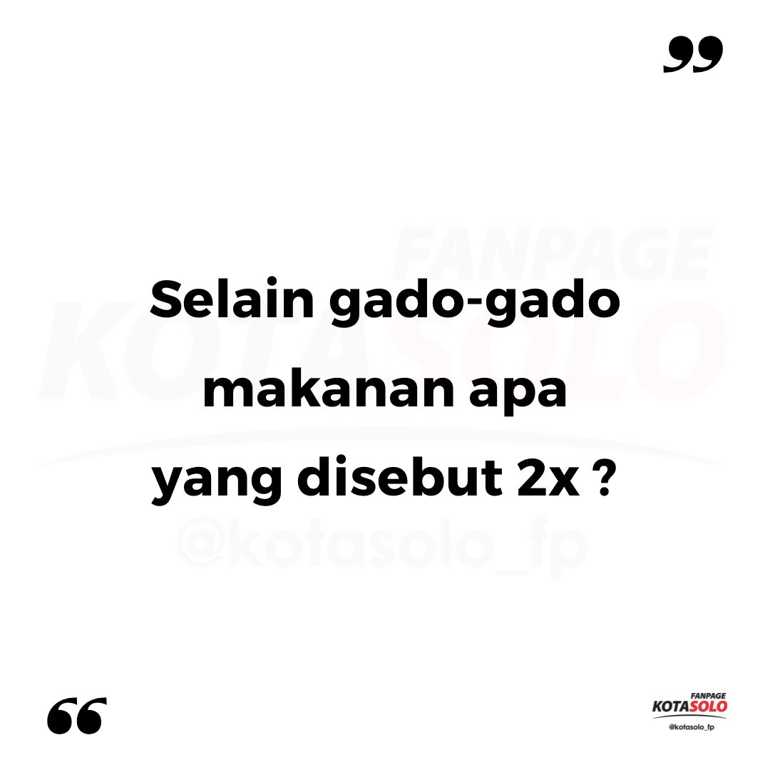 Kota Solo tweet media