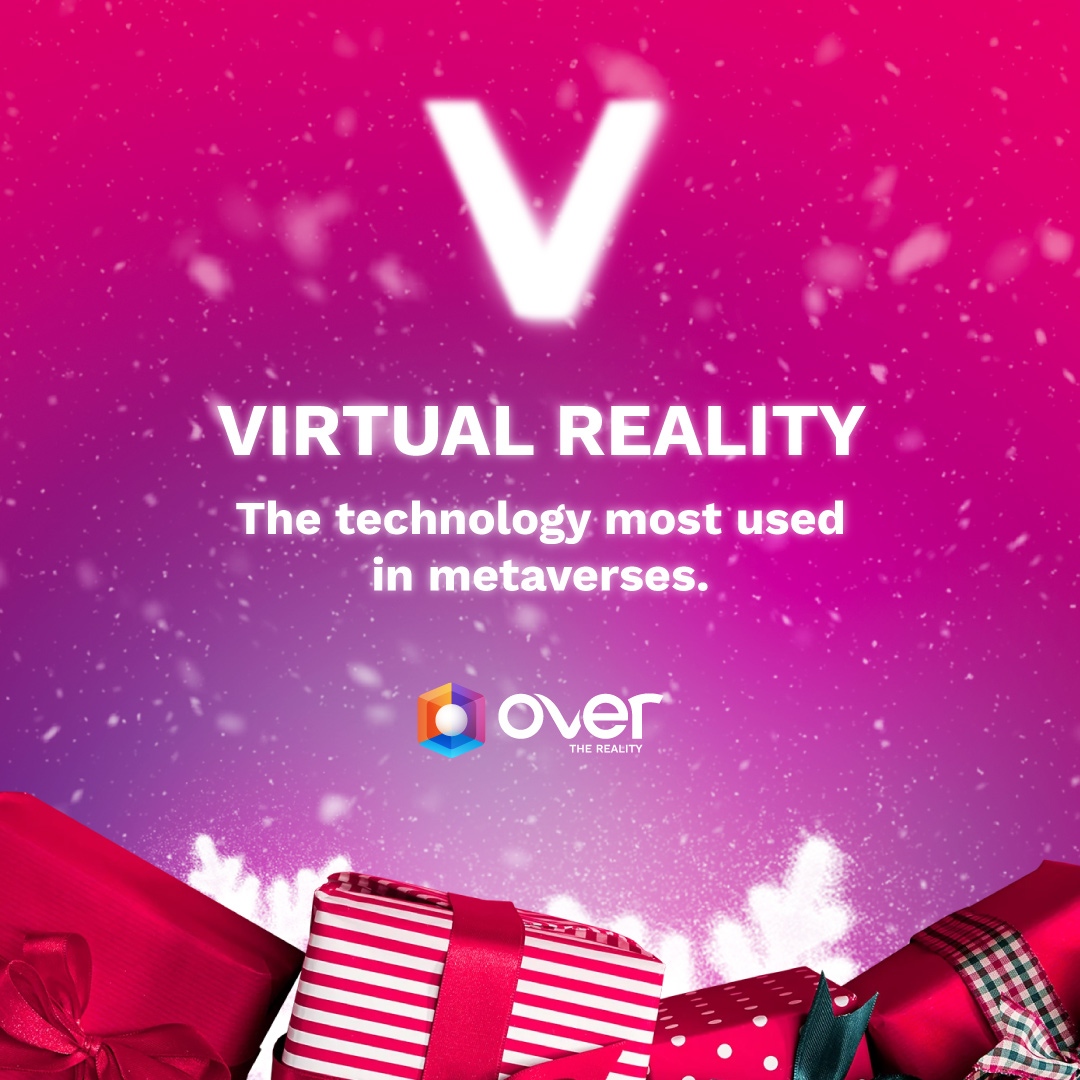 OVRtheReality's tweet image. 🥳 #OVERAlphabet

🎄Day 22
V = Virtual Reality (VR)
🌀 VR is the technology that most people associate w/ when they think about metaverses, thanks to Meta.

Our view is that AR is the future of metaverses.
Our COO, @diego_DDT_, discusses it here: