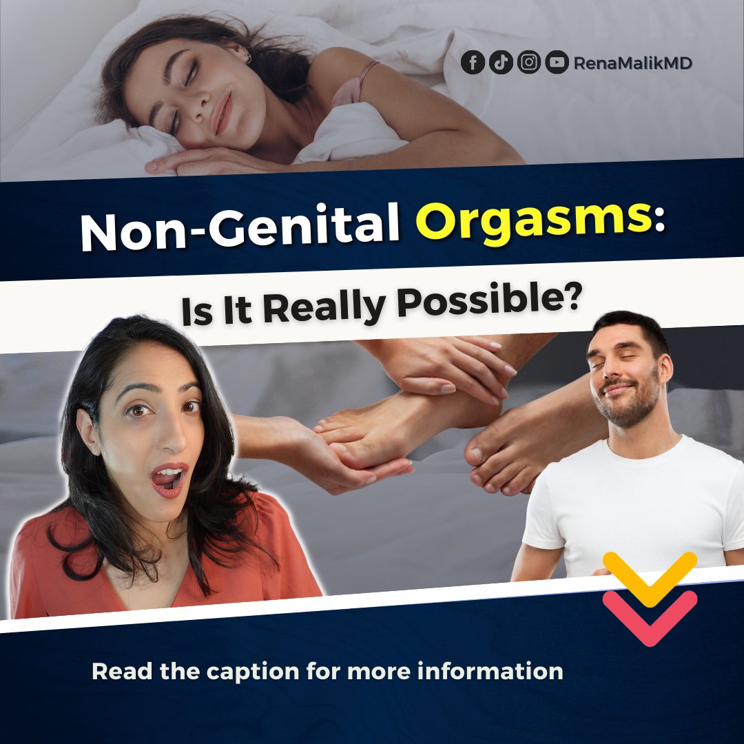 Can you really have an orgasm without even touching the genital region? Watch it here  youtu.be/kgbp6Nlc03Q

#nongenitalorgasms #orgasms #pleasurepoint #erogenouszones #sexualhealth #renamalikmd