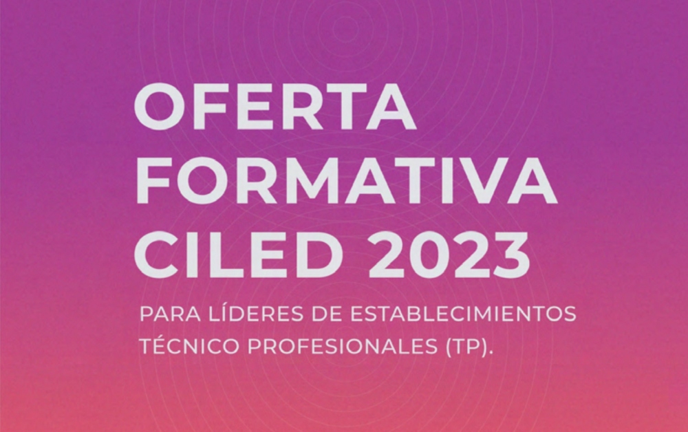 l_urruticoechea's tweet photo. Los programas buscan fomentar el desarrollo de capacidades de liderazgo con foco en la innovación, con el fin de propiciar una educación de altas expectativas para los y las estudiantes de Educación Media Técnico Profesional de Chile.
#LeonUrruticoechea #fira #educacion #CILED https://t.co/3smPVCaRy5