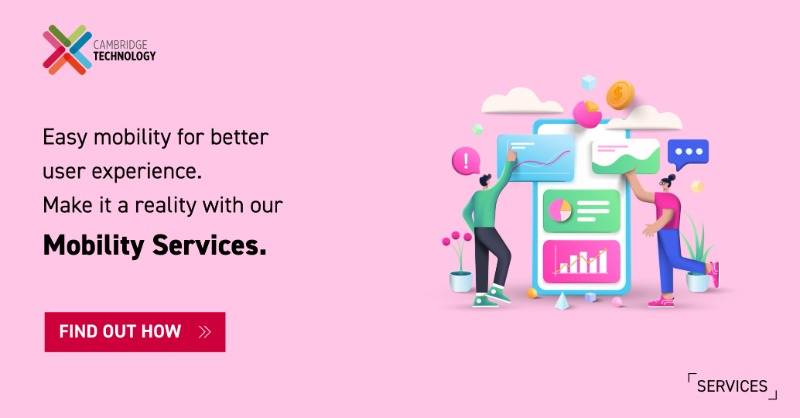 cam_technology's tweet photo. Offer personalized experience and easy access to your users with our #Mobility Services. Learn more. https://t.co/f3NVaZfh2N #MobileAppDevelopment #IOSApplicationDevelopment #AndroidApplicationDevelopment