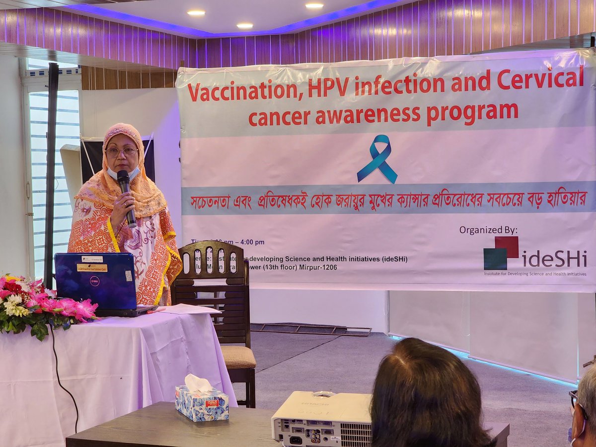 At ideSHi a successful HPV awareness program was held on our  Foundation day which was  dedicated to Vaccination, HPV infection and Cervical Cancer awareness. Attended by gynaecologists, EPI leads and scientists we pledged to move  ahead together in 2023 towards this goal