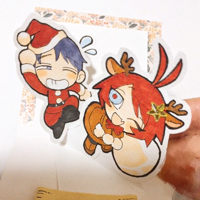 08eth's tweet photo. 今年はクリスマスカードかわいいよ🎄❗️媚びのヨタリィ https://t.co/eWLU1q9TLk