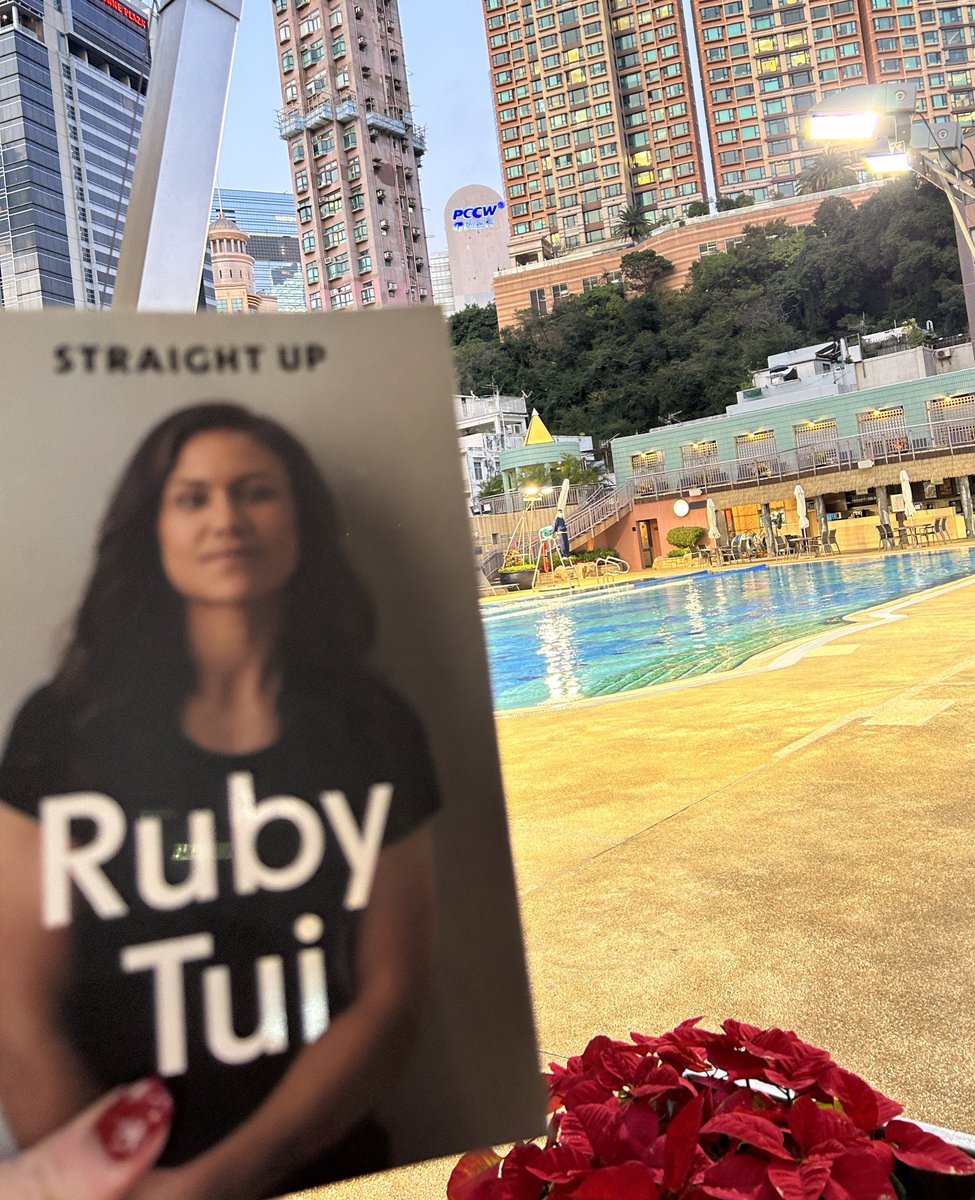 hktans's tweet photo. Some #rubytime by the pool this afternoon at the HK (Rugby) Football Club. @rubytui #holidaymode https://t.co/uklwVqne3q
