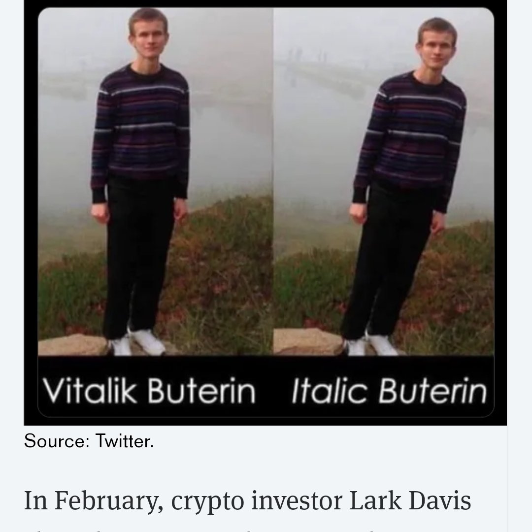 According to decrypt this was the vitalik meme of the year But I swear I  remember another one...