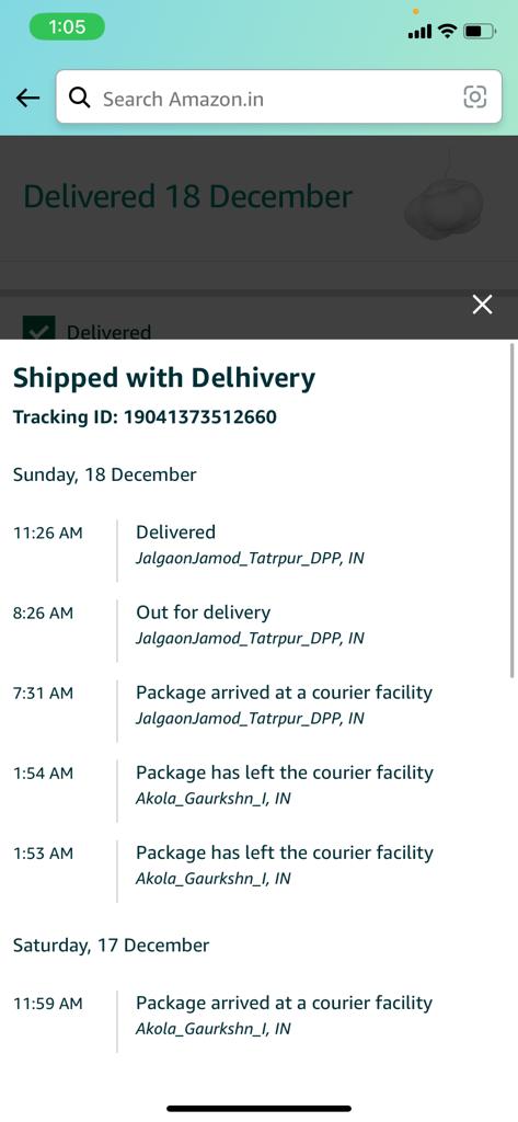 sidudeshi's tweet photo. @amazonIN My package ordered to pimpri chinchwad did not get delivered and amazon people not helping me. Tracking on app shows it was delivered somewhere in jalgaon. extremely unprofessional behavior by @amazonIN and executives on call centre https://t.co/BLZMZYSDiT